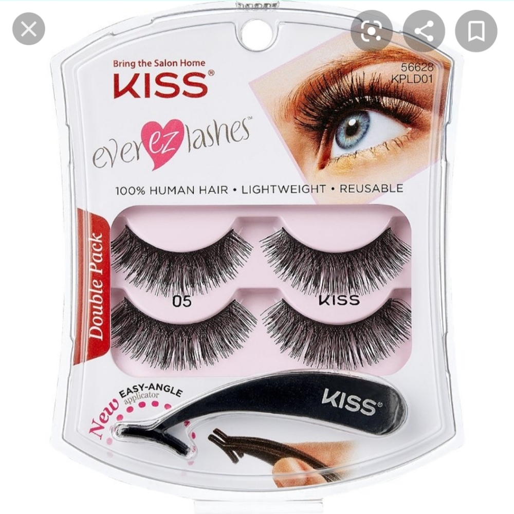 👄Kiss ever EZ lash amd lash adhesive